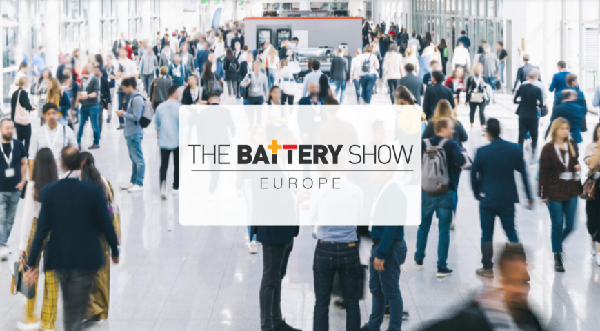 WITH RENEWED ENERGY AT BATTERY SHOW EUROPE 2023